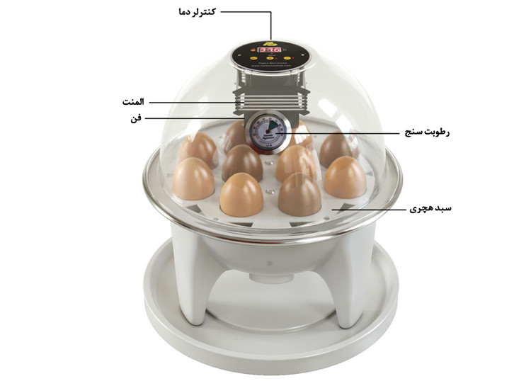 دستگاه جوجه کشی مینی کاکس جنسیس (چرخش اهرمی )
