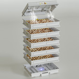 دستگاه جوجه کشی پنج طبقه لیر