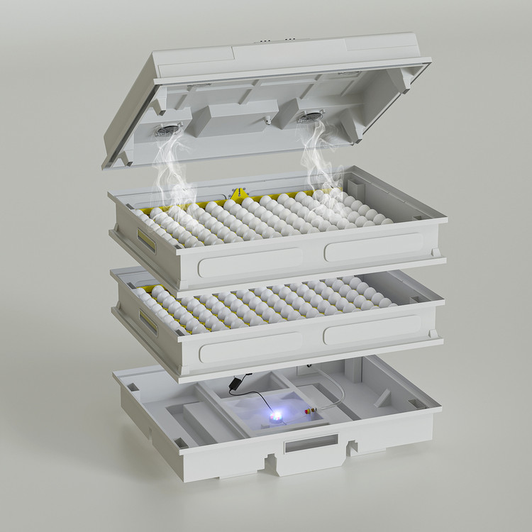 دستگاه جوجه کشی دو طبقه لیر