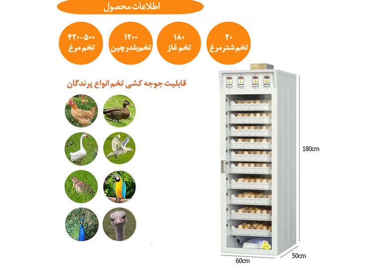 دستگاه جوجه کشی گالا کاکس