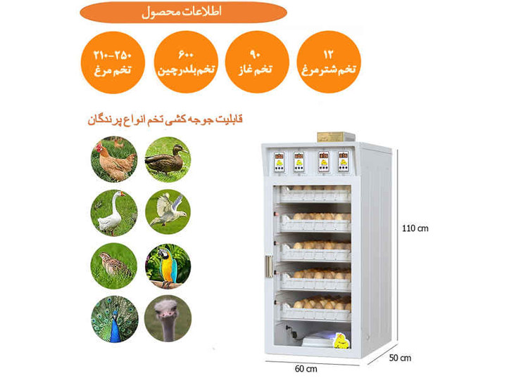 دستگاه جوجه کشی گرین کاکس